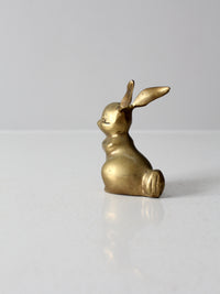 vintage brass bunny rabbit