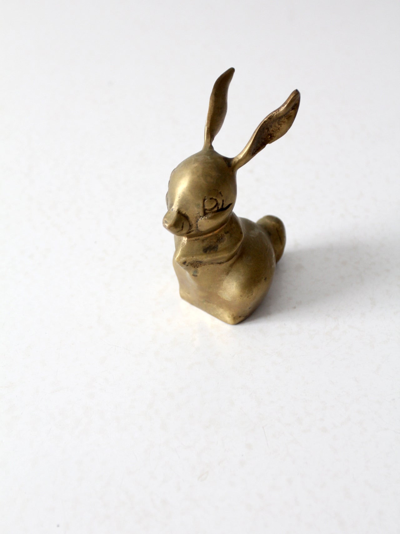 vintage brass bunny rabbit
