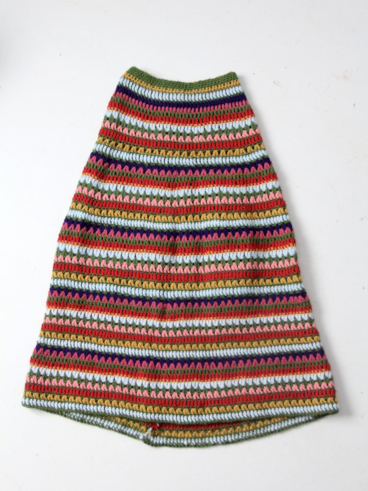 vintage knit maxi skirt