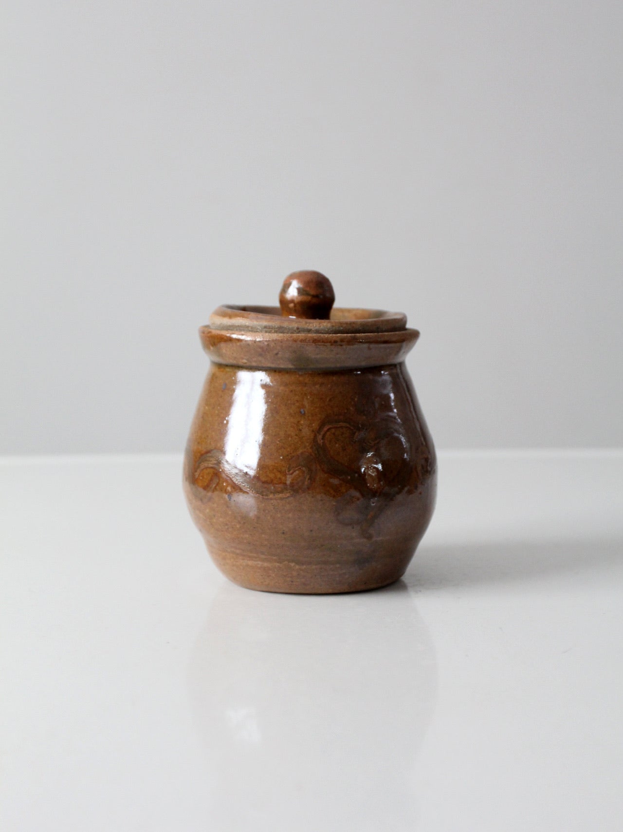 vintage studio pottery jar