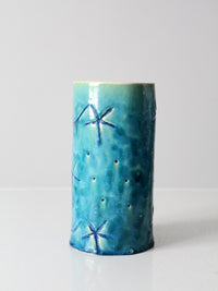 vintage studio pottery vase