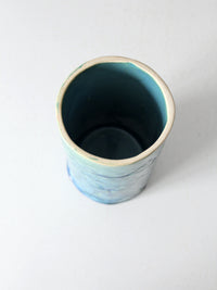 vintage studio pottery vase