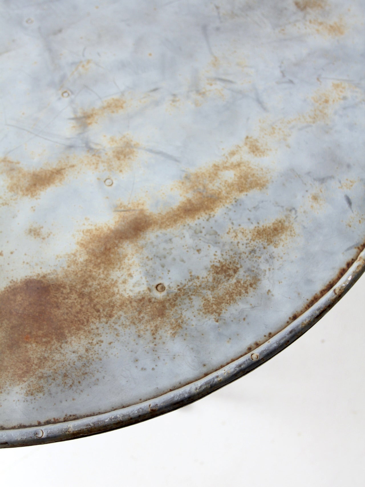 antique metal garden table