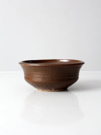 vintage studio pottery bowl