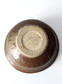 vintage studio pottery bowl