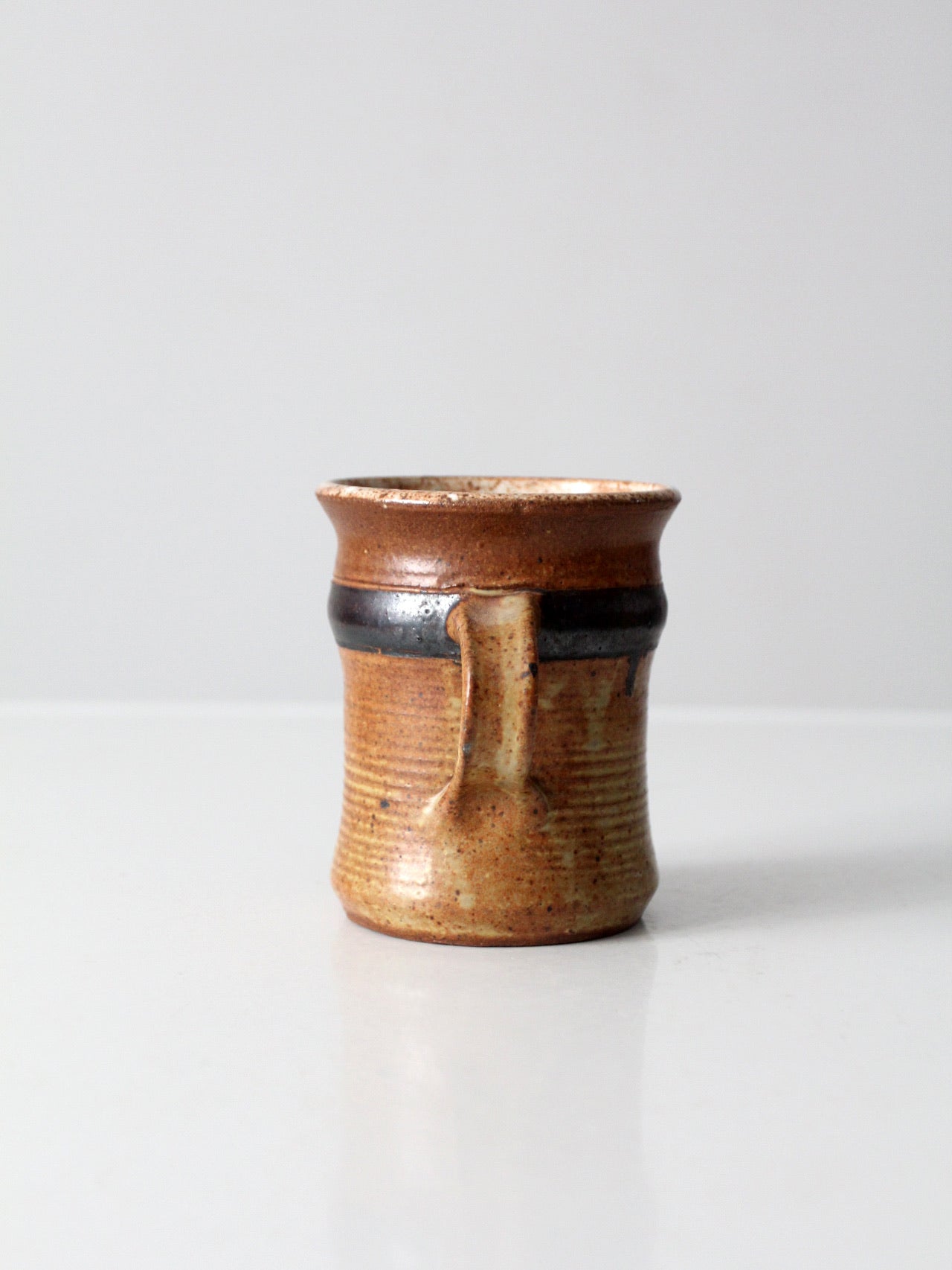 vintage studio pottery mug