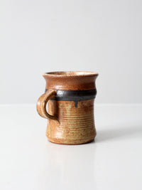 vintage studio pottery mug