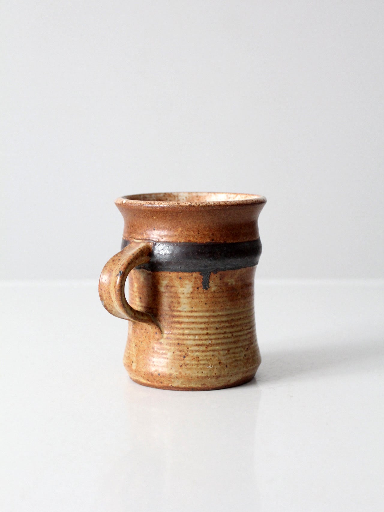 vintage studio pottery mug