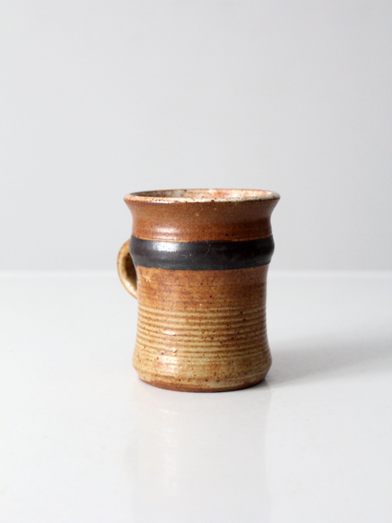 vintage studio pottery mug