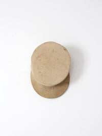 vintage Bancroft's Dame army hat