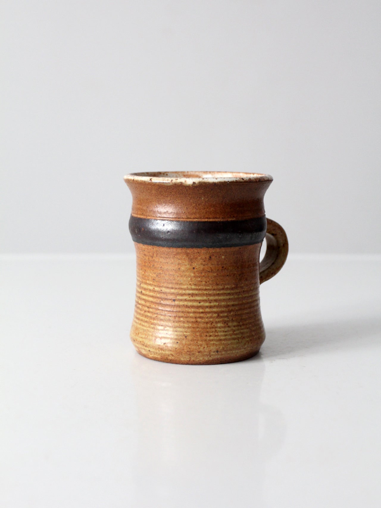 vintage studio pottery mug