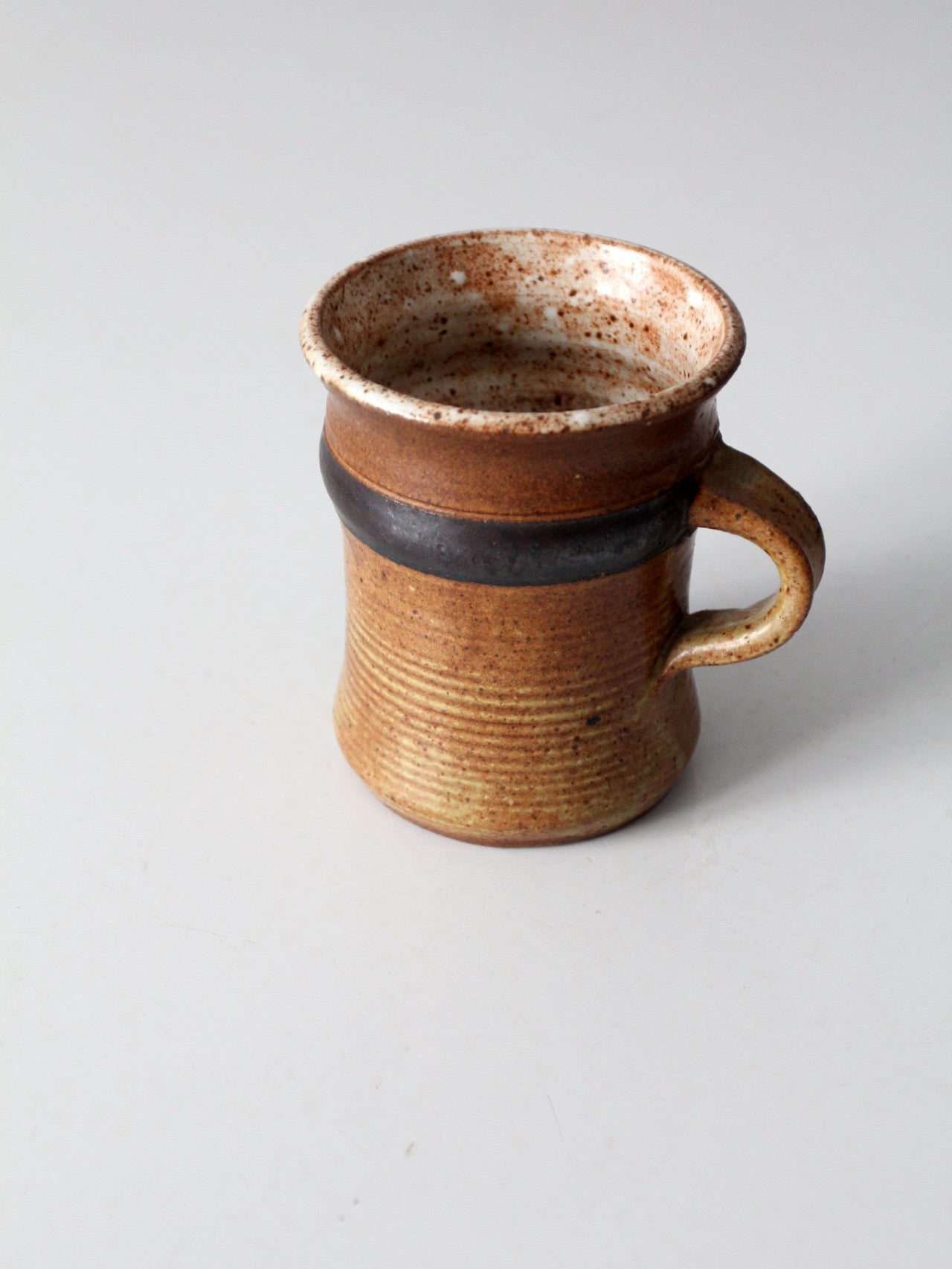 vintage studio pottery mug