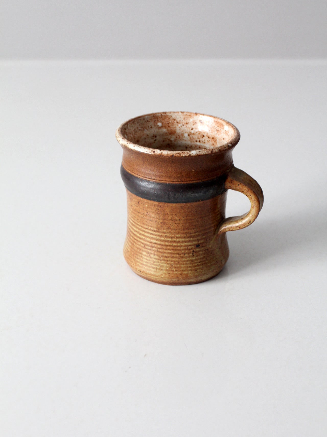vintage studio pottery mug