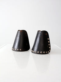 vintage western tapaderos wall decor