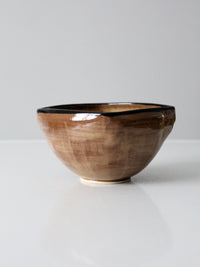 vintage studio pottery bowl