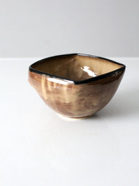 vintage studio pottery bowl