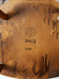 mid century dining side chairs pair