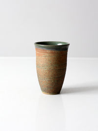 vintage studio pottery vase