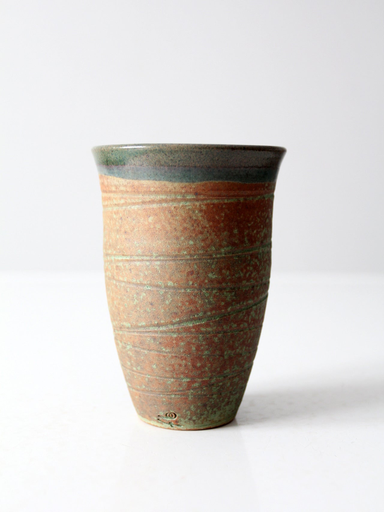 vintage studio pottery vase