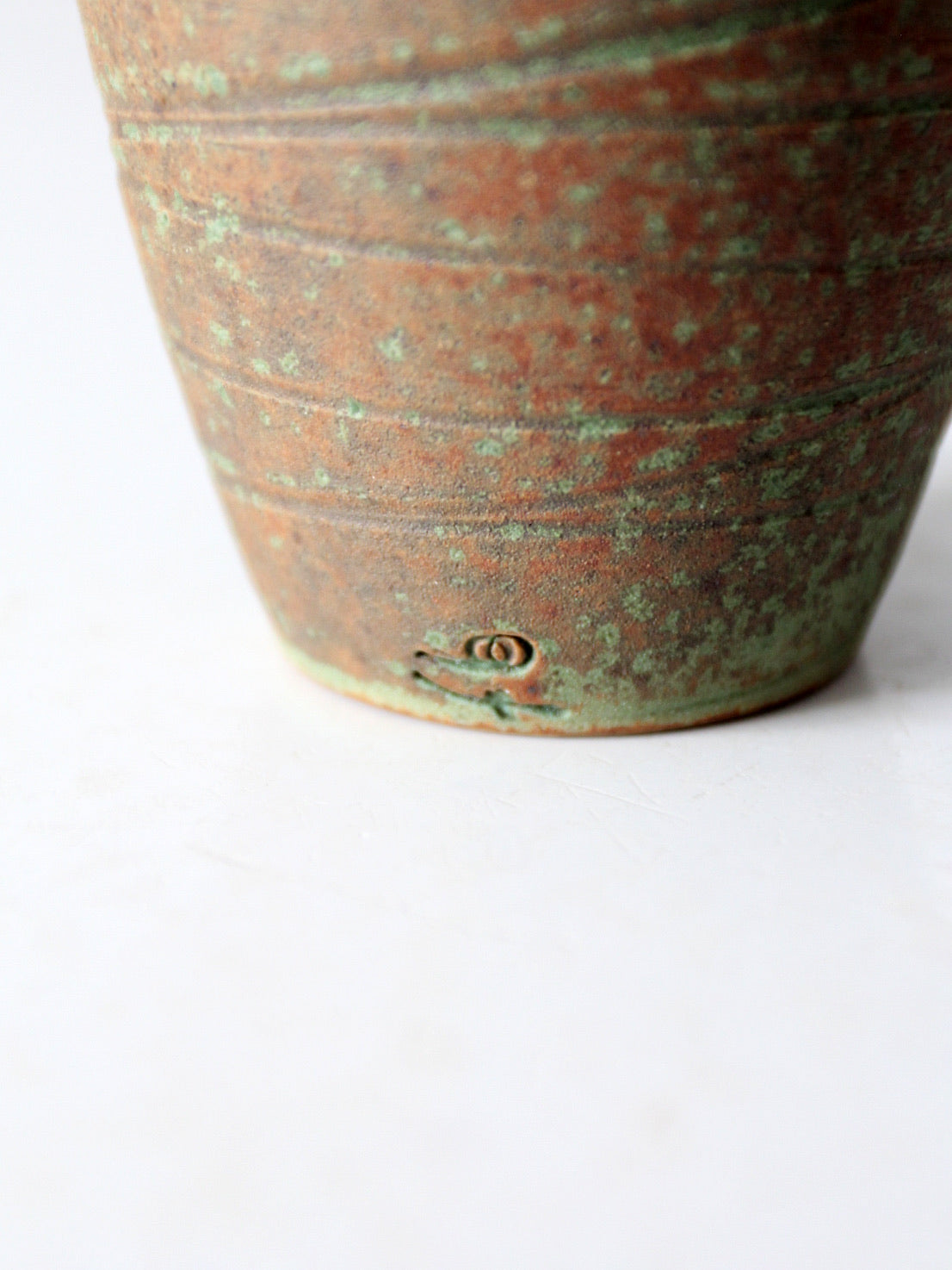 vintage studio pottery vase