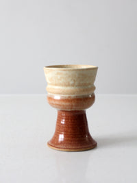 vintage pottery cup