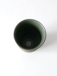 vintage studio pottery vase