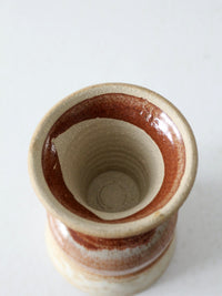 vintage pottery cup