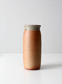 vintage Frank Polizzi pottery vase