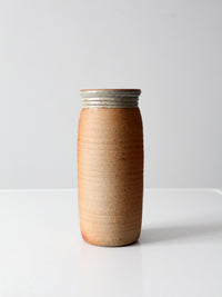 vintage Frank Polizzi pottery vase