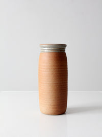 vintage Frank Polizzi pottery vase