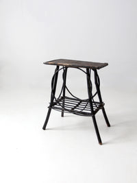 antique Adirondack twig table