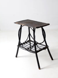antique Adirondack twig table