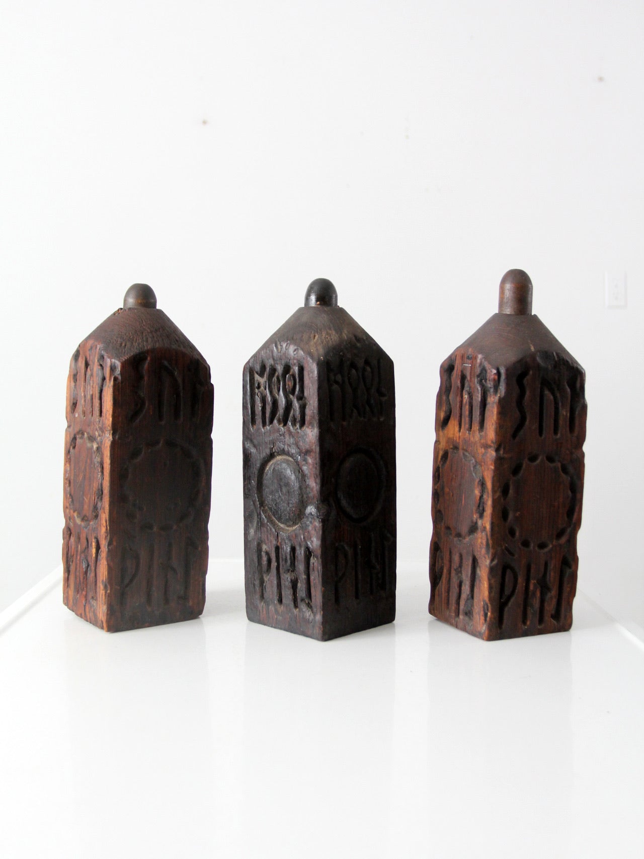 vintage Von Stiehl "Authentic Rune" bottle collection