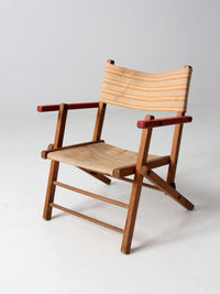 mid-century children's folding chair