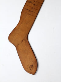 antique stocking blocker
