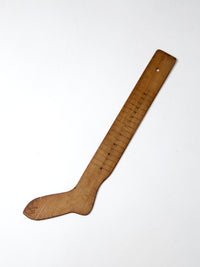 antique stocking blocker