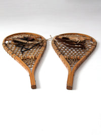 vintage snowshoes