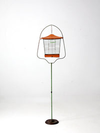 mid-century bird cage