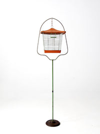mid-century bird cage