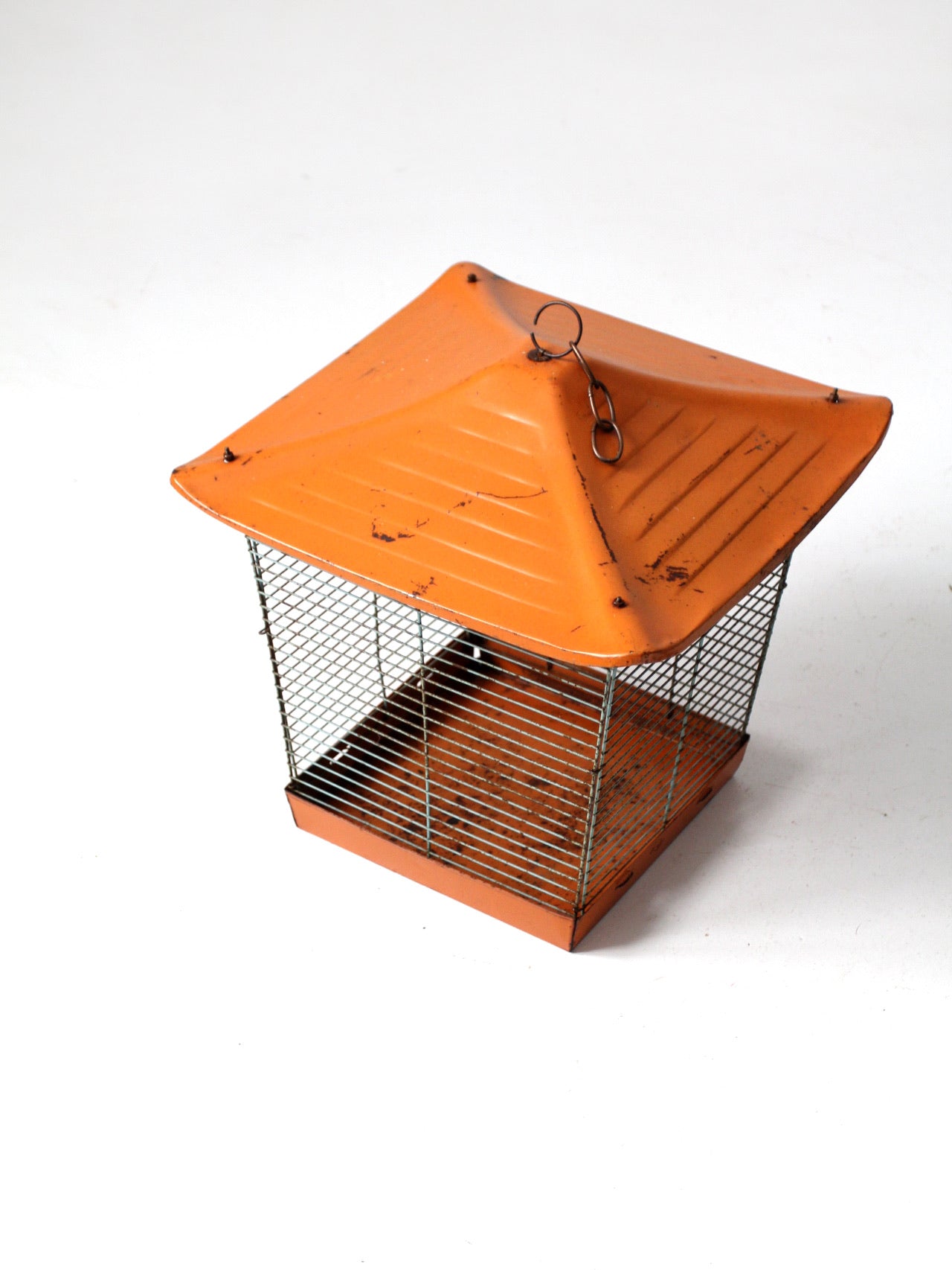 mid-century bird cage