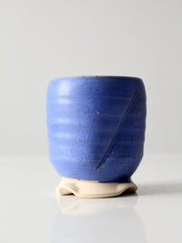 vintage studio pottery vase