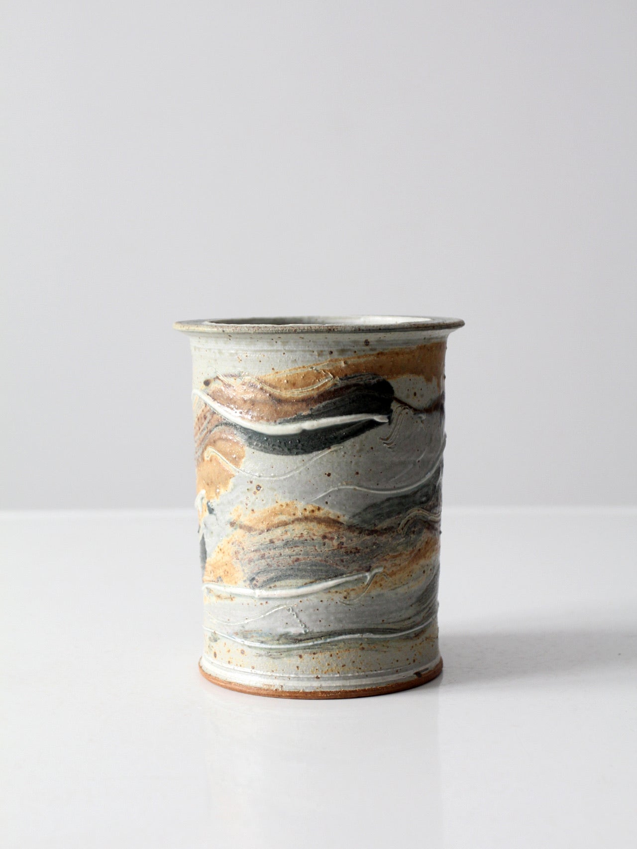 vintage studio pottery vase