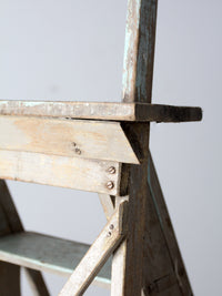 antique wooden ladder