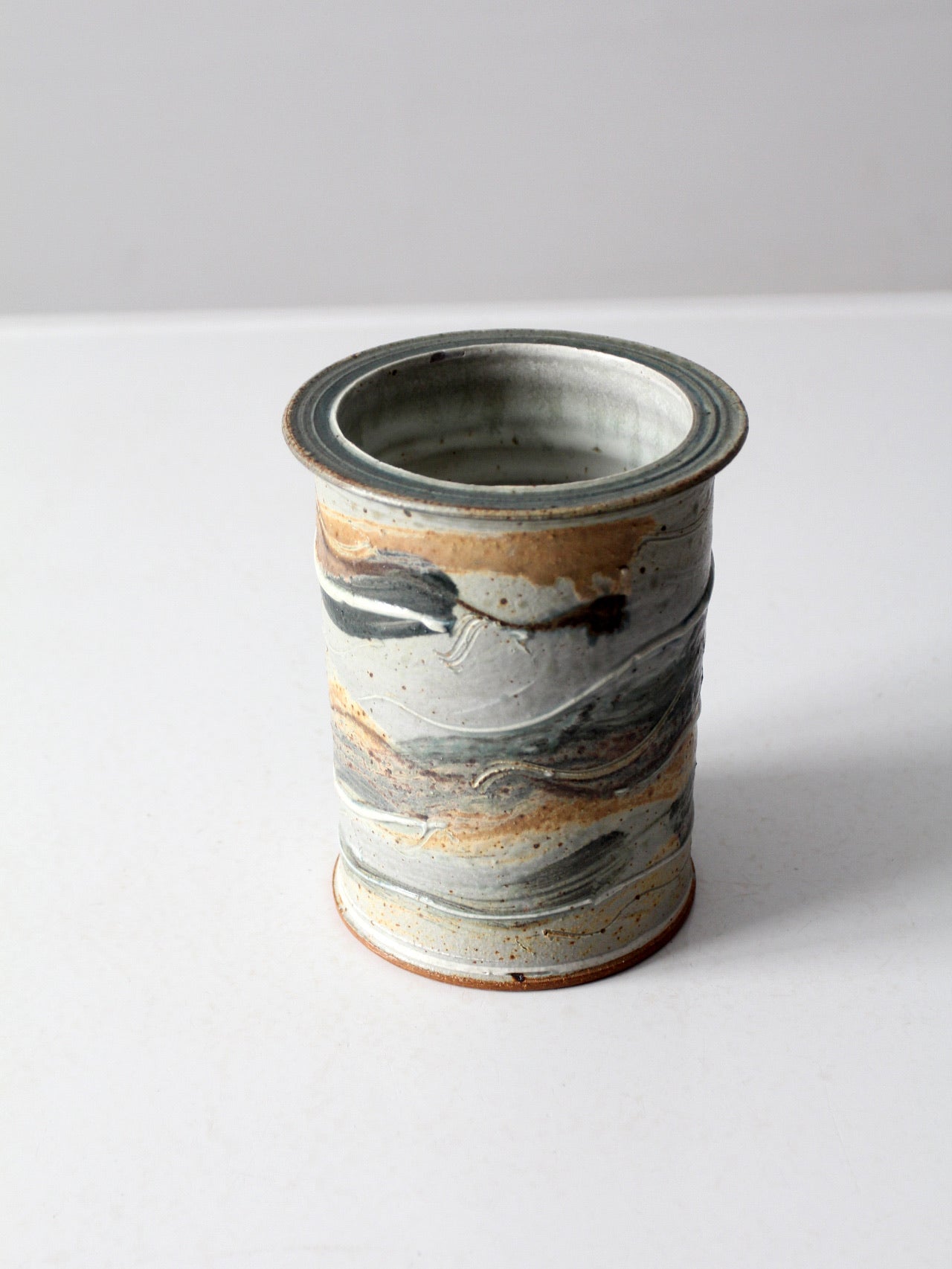 vintage studio pottery vase