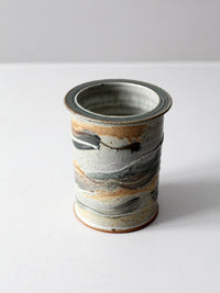 vintage studio pottery vase