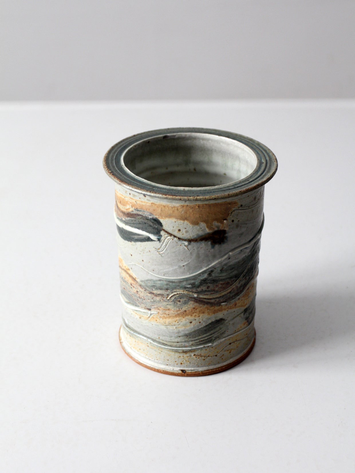 vintage studio pottery vase