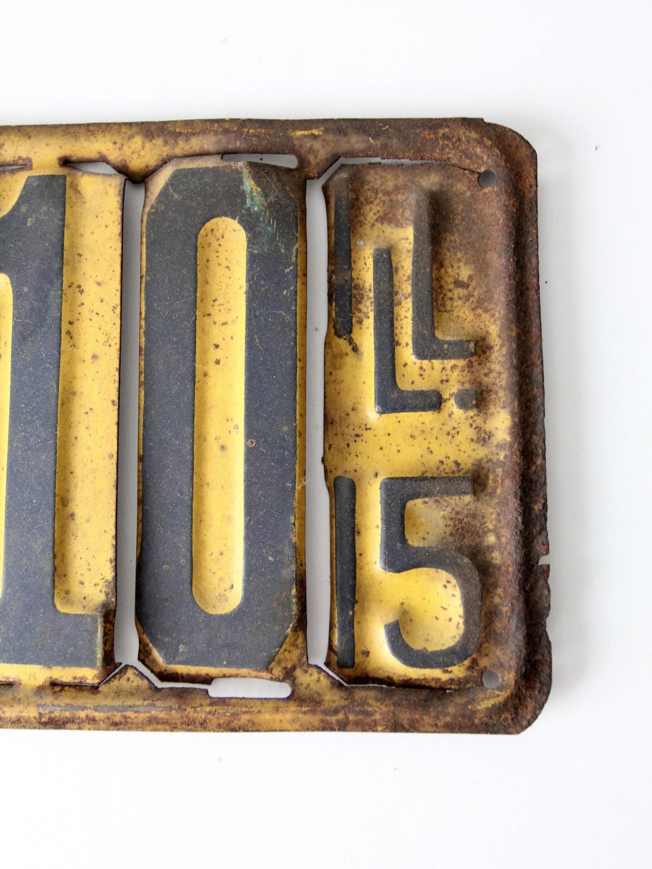 1915 Illinois license plate