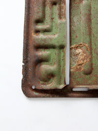 1915 Illinois license plate