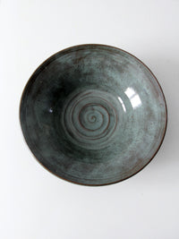 vintage studio pottery bowl