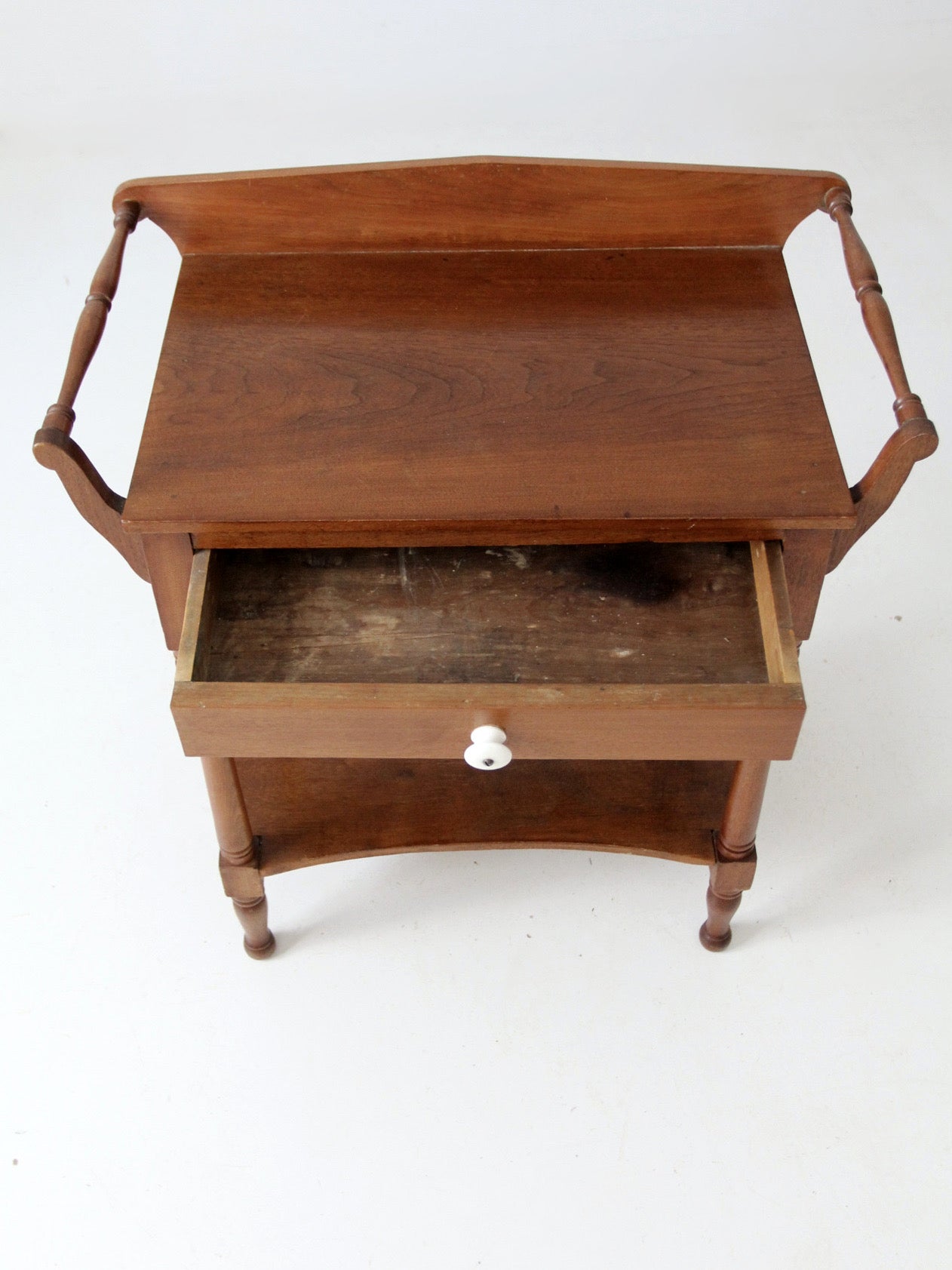 antique Victorian washstand table